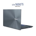 thumbnail image 3 of ASUS ZenBook 15 Ultra-Slim Laptop, 15?FHD Touch Display, Intel Core i7-10750H, GeForce GTX 1650 Ti, 16GB RAM, 1TB SSD, Innovative ScreenPad 2.0, Thunderbolt 3, Windows 10 Pro, Pine Grey, UX535LI-XH77T, 3 of 5