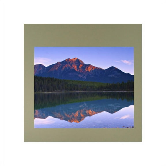 Wallhogs Mountain/Lake Scene Poster Wall Mural