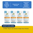 thumbnail image 3 of FROG Pipe & Jet Cleanser for Hot Tubs - Single-Dose, Deep-Clean Purge Cleaner Packets for Clear Water - Prefilled for Hot Tubs up to 600 Gallons - 4 Pack, 3 of 8