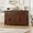 Brown, variant on Frmobepts Farmhouse Kitchen Buffet Storage Cabinet, 4-Doors 2 Large Drawer Wood Sideboard Credenza with Adjustable Shelves, Brown