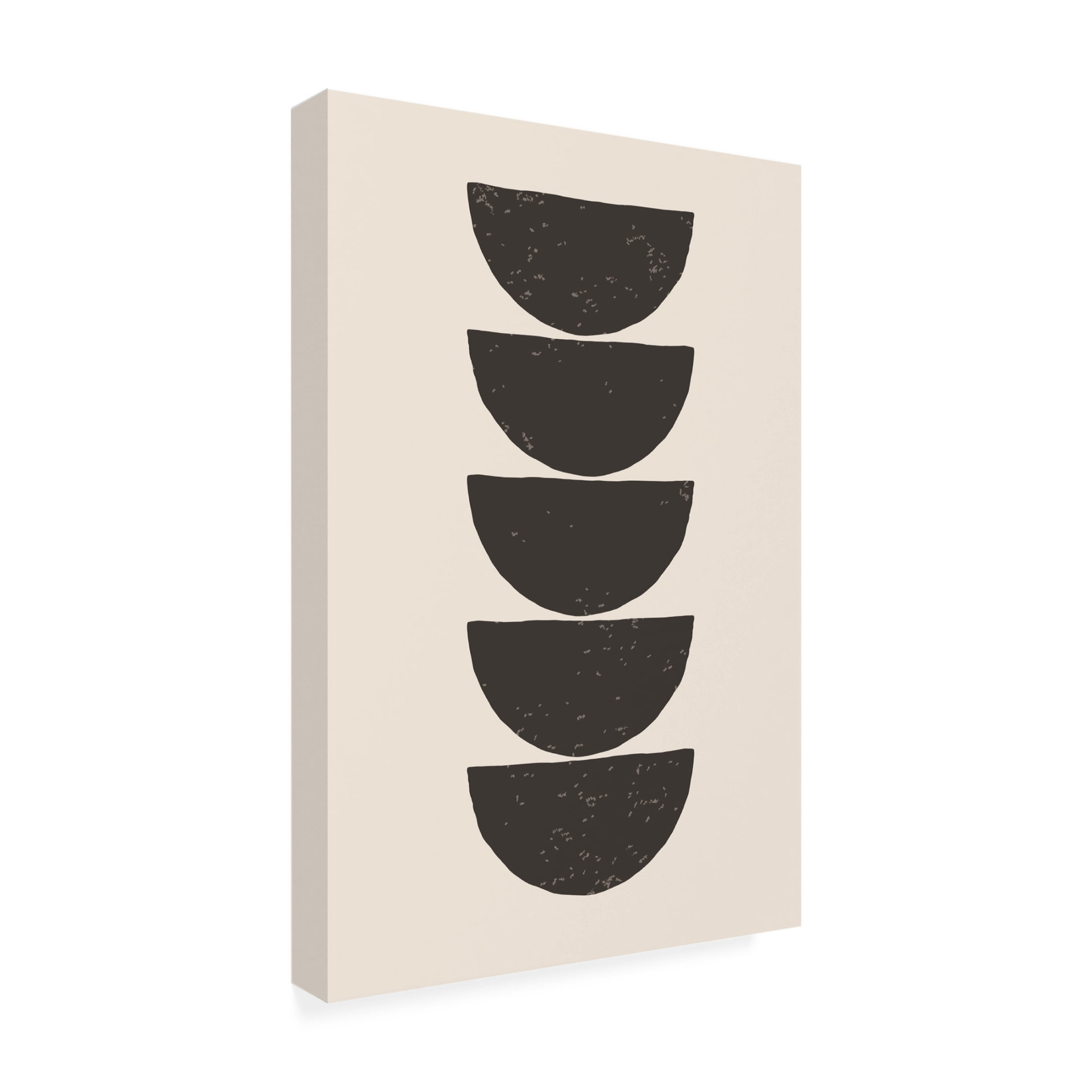 Trademark Fine Art jay stanley  Minimal Circles 3 Canvas Wall Art