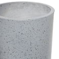 thumbnail image 6 of DecMode 12 In. Planter, MGO, Light Grey, 2 - Pieces, 6 of 9