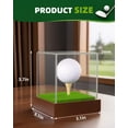 thumbnail image 3 of Vitrina para Pelota de Golf Fitense en Acrílico Transparente con Base de Madera, 3 of 9