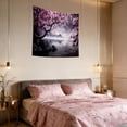 thumbnail image 4 of Japanese Cherry Blossom Tapestry Wall Hanging Asian Anime Nature Mountain Wall Art Calming Lake Ocean Tapestries for Bedroom Living Room Decor, 4 of 7