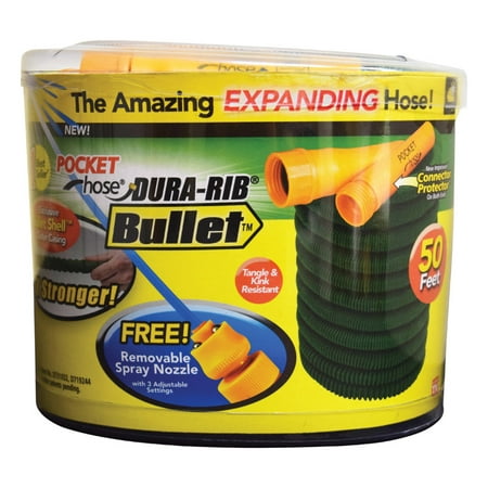 50' Pocket Hose Dura Rib