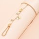 thumbnail image 2 of Creative Butterfly Link Chain Bracelet Connected Finger Ring Bangle Bracelets for Women Linked Hand Harness Couple Jewelry Gifts, 2 of 5