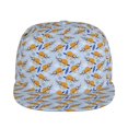 thumbnail image 2 of Fotbe Cute Sloth Flat Bill Visor Cap Classic Snapback Hat Polyester Foam Trucker Hat Trucker Cap Adjustable Baseball Cap, 2 of 9