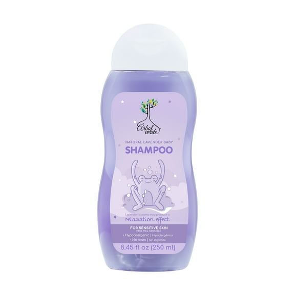 Arbol Verde Natural Baby Shampoo, Lavender, 8.4 fl oz