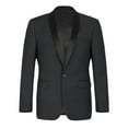 thumbnail image 4 of SH_201-1 Men's Slim Fit 2-Piece Shawl Lapel Tuxedo Suit, 4 of 5