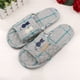 thumbnail image 5 of Pantuflas de tela gruesa de tres capas para interiores y exteriores, para parejas de gatos y gatitos, 5 of 5