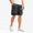 5# Dark Gray, variant on Cargo Shorts Mens Knee Length Camo Casual Classic Relaxed Fit Drawstring Waist with Pockets Khaki M