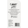 thumbnail image 3 of BIC Gel-ocity Original Blue Gel Pens, Medium Point (0.7mm), 4-Count Pack, Retractable Gel Pens With Comfortable Grip, 3 of 5