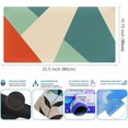 thumbnail image 2 of Abstract Desk Mat Cute Minimalistic Design Mouse Pad XXL Large Gaming Desk Pad Keyboard Mats Office Decor for Women Desk, Non-Slip Rubber Base Extended Mousepad with Stitched Edges 31.5''''x15.7'''', 2 of 6