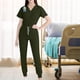 thumbnail image 1 of Conjunto de Uniforme para Enfermería, Trajes de Trabajo de Enfermería, Pantalones Superiores de Enfermera, Ropa de Trabajo Cómoda para Peluquero de Ma XL, 1 of 8