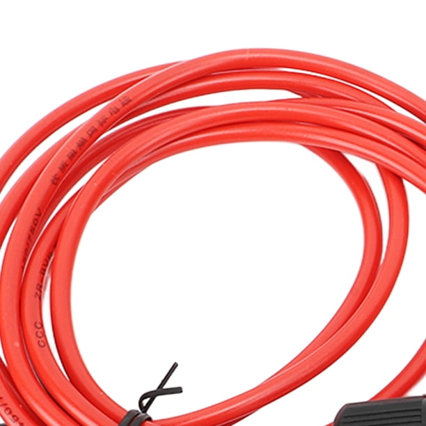 Câble Extension Panneau Solaire 2m 12AWG - Rouge/Noir 2,5mm²