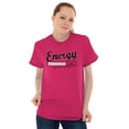 thumbnail image 3 of Funny Lazy Energy Loading Coming Soon Women's Plus Size Graphic Tee Brisco Brands 3X, 3 of 5