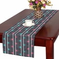 thumbnail image 1 of YUSDECOR Abstract Geometric Table Runner, Hipster Chevron Table Cloth Runner for Wedding Party Banquet Decoration 14x72 inch, 1 of 2