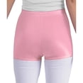 thumbnail image 2 of iixpin Kids Girls Metallic Mini Dots Shorts Elastic Waistband Hot Pants for Dance Gymnastics Performance Pink 6, 2 of 4