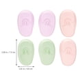 thumbnail image 2 of unbranded 3Pairs Silicone Ear Covers for Hair Dyeing and Hair Coloring Soft Protectors, 2 of 8