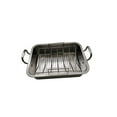 thumbnail image 2 of veasfak Roasting Pan with Rack Bakeware Turkey Roaster Tray for Meat Baking Barbecue 39cmx29cmx10cm, 2 of 9