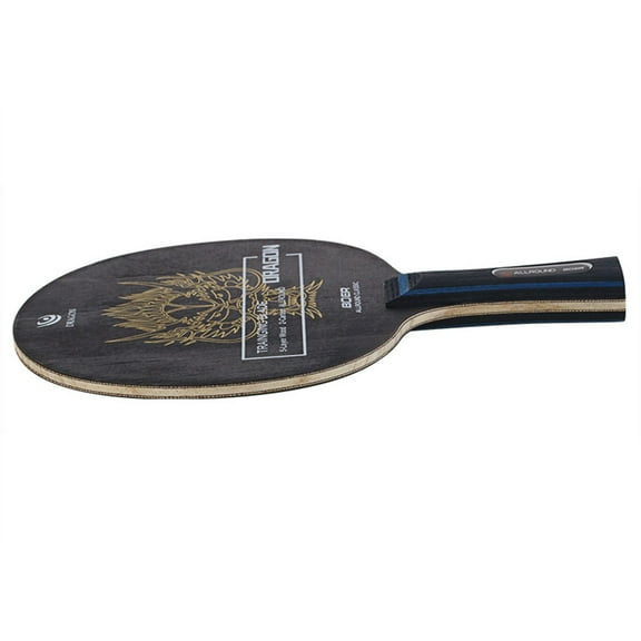 1Pc Table Tennis Racket Bottom Plate Wood Ping Pong Blade Paddle Long Handle Shockproof Blade Paddle Table Tennis Racket Fangkenuo