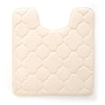 thumbnail image 1 of Tapis de Bain à Contours en Mousse à Mémoire de Forme Brodée de 21 x 24 Po - Angora, 1 of 1