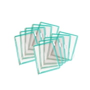 Djois® Desktop Display System, Durable Steel Wire Frames, Letter-Size, 20 Pockets, Green