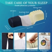 Eoumupi Blue Ergonomic Neck Care Ultimate Cervical Support Pillow