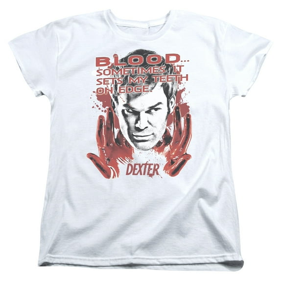 Dexter - Blood - Women's Short Sleeve Shirt - X-Large