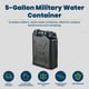 thumbnail image 2 of Contenedor de Agua Scepter 20L Militar Negro, 2 of 9