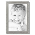 thumbnail image 2 of ArtToFrames 13" x 19" Classic Silver Picture Frame, 13x19 inch Silver Wood Poster Frame (WOM-4926), 1 Pack, 2 of 7