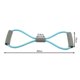 thumbnail image 2 of Yoga Resistance Exercise Bands Gym Fitness Equipment Pull Rope 8 Word Chest Expander Elastic Muscle Training Tubing Tension Rope, 2 of 5