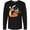 AB-Black, variant on Easter Cute Snake with Basket and Bunny Ears Long Sleeve T-Shirt
