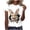 #144-Beige, variant on Haivin Women’s Graphic Print T Shirt Casual Short Sleeve Vintage Style Tee Top for Travel Daily Lounge Outdoor Wear