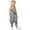 Grey, variant on Gzbliryd Girls Floral Jumpsuit Wide Leg Loose Ruffle Sleeve Girl's One-Piece Suit for Girls Casual Overalls with Pockets (Black,3-4 Years)