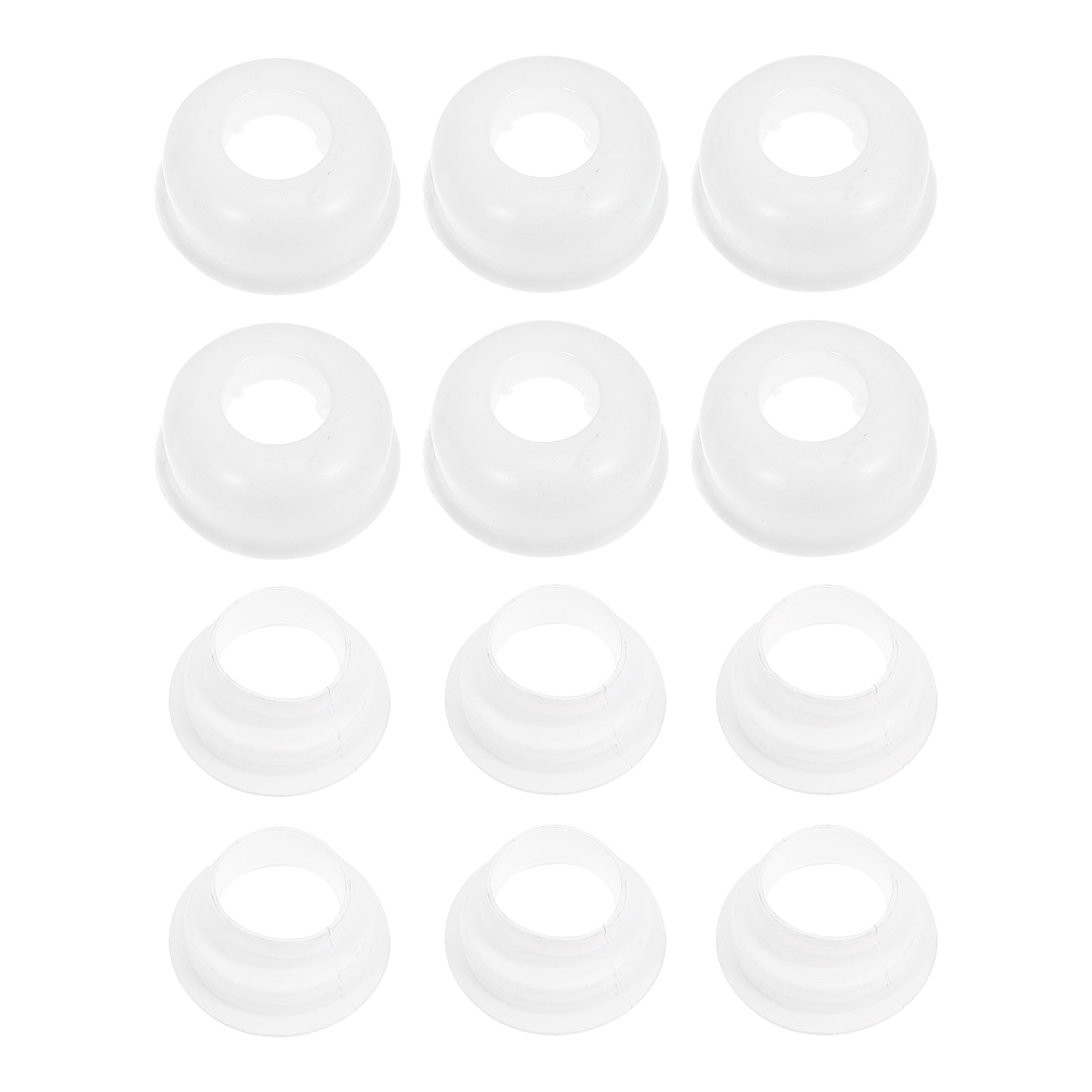 6 Sets Drain Pipe Seal Ring for Washing Machine Laundry Room Bathroom