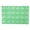 Green, variant on YAHHU Plastic Spliced Anti-Slip Pet Kennel Crate Pad Mat for Dogs and Cats, Hollow Floor Cushion for Bathrooms, 11.4 in / 29 cm Length, Blue Color