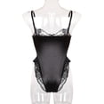 thumbnail image 2 of Lencería de mujer Sexy Hollow Lace Jumpsuit Erotic Nightwear Body, S, Negro Jumpingount XX000113-02, 2 of 7