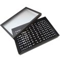 thumbnail image 1 of Braveheart 100 Slots Ear Studs Ring Brooches Pin Storage Box Organizer Show Holder Jewelry Display Case, 1 of 9