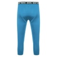 thumbnail image 4 of Manyakai Compression Pants for Men Workout Running Leggings Tights Thermal Base Layer Athletic Blue M, 4 of 7