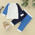 thumbnail image 4 of Bearichfupo Toddler Girls Boys Winter Long Sleeve Tops Pants 2PCS Outfits Clothes Set For Babys Clothes Underwear Set,Girls' Pant Sets Sizes 2-3 Years, 4 of 4