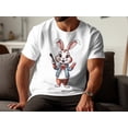 thumbnail image 3 of Cool Beautician Esthetician Beauty Makeup Bunny Rabbit Gift T-Shirt Beautician Hairdresser Bunny Birthday Holiday Gift Tshirt, 3 of 10
