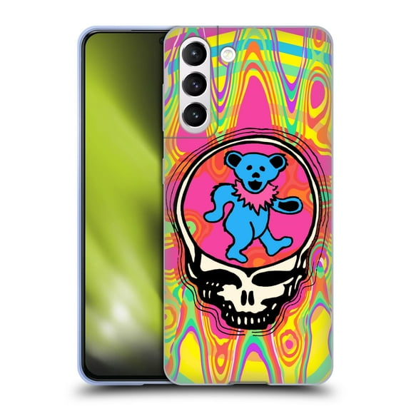 Head Case Designs Officially Licensed Grateful Dead Trends Bear Soft Gel Case Compatible with Samsung Galaxy S21 5G