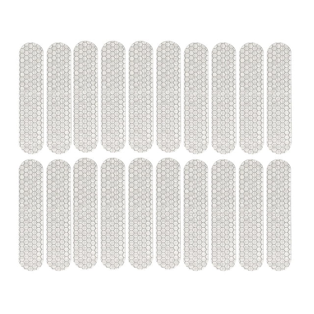 Advancent Pegatinas reflectantes para patinete, almohadilla reflectora impermeable para patinetes, etiqueta autoadhesiva resistente a la Type11 NO11
