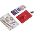 thumbnail image 4 of Hawanik Slim Minimalist Front Pocket Wallet with Built-in Case Holder for AirTag, 4 of 7