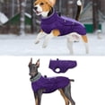 thumbnail image 2 of Heavy-Duty Thermal Windproof Dog Coat for Large Breeds, Reflective Winter Hiking, 2 of 8