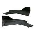 thumbnail image 3 of Rear Lip Splitter Universal Car Side Fins Body Lip Spoiler Chin Skirt Protector, Black, 3 of 7