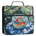 thumbnail image 5 of FORMRS Zipper Binder with Shoulder Strap 2-inch Ring 500 Sheet Capacity File Bag, Red Goldfish, 5 of 5