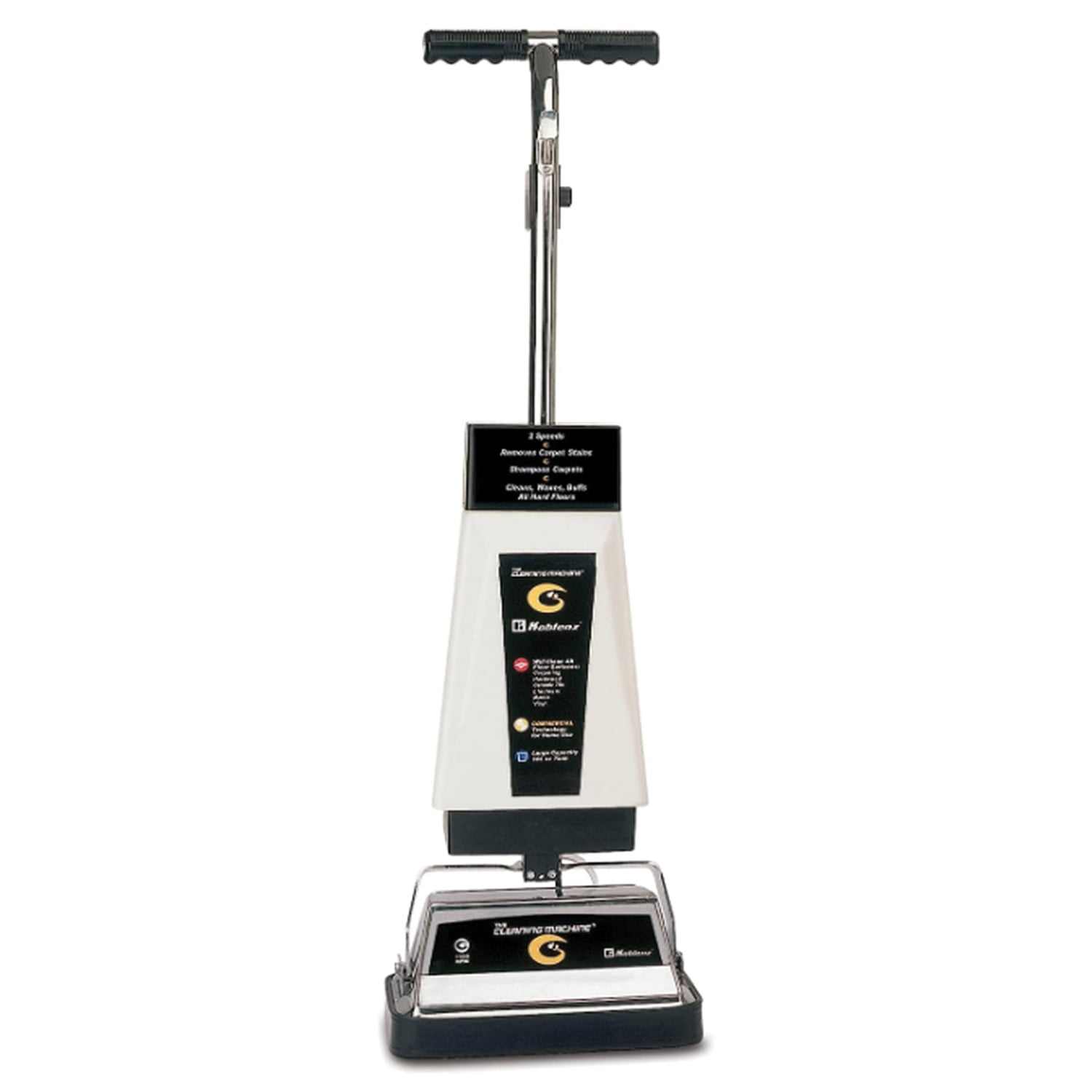 Koblenz The Cleaning Machine Carpet Floor Cleaner in Gray with 2 PK 6-In Shampoo Brushes & 2 PK 6-In Scrub Brushes