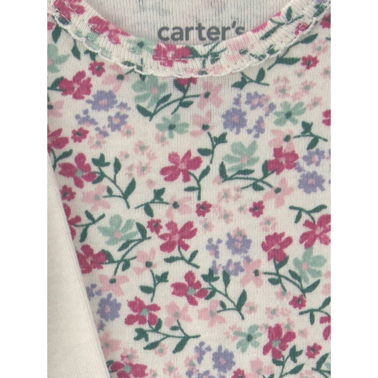 Carter's Child of Mine Baby Long-Sleeve Bodysuits, 5-Pack photo 2